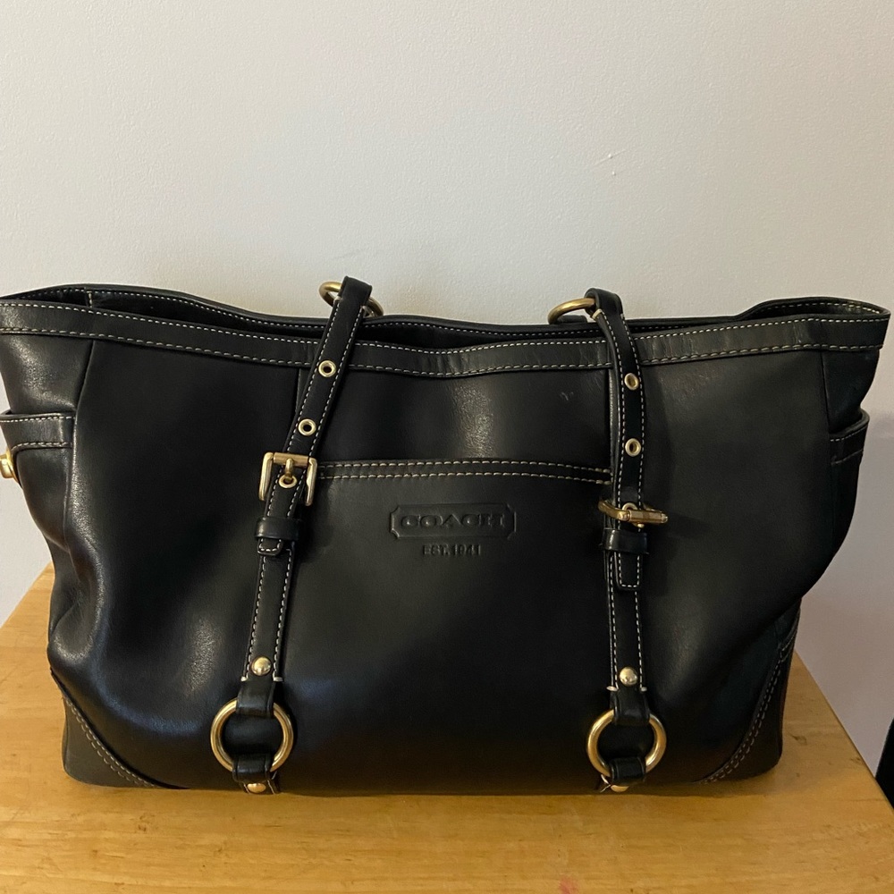 Coach Black Pocketbook